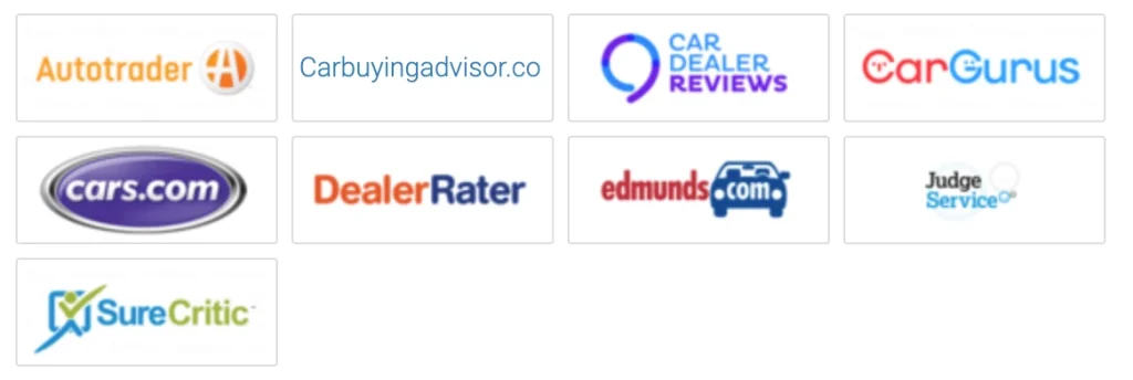 Auto and Car Dealer Review Sites