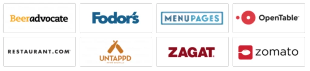 Restaurant Dining Review Sites